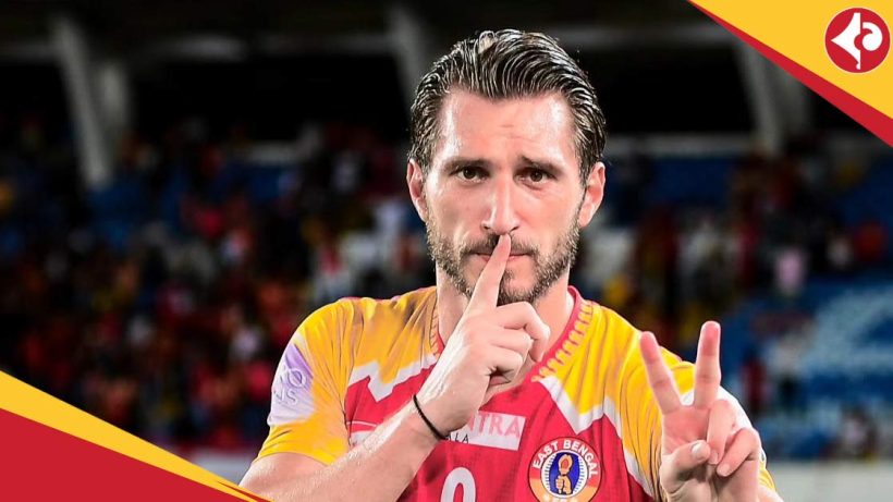 East Bengal footballer Dimitrios Diamantakos like hero in Durand Cup 2025 Kolkata Derby against Mohun Bagan SG