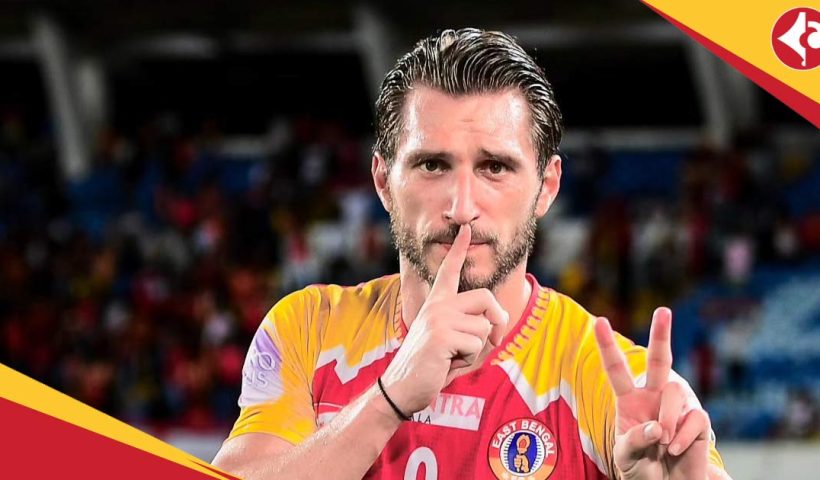 East Bengal footballer Dimitrios Diamantakos like hero in Durand Cup 2025 Kolkata Derby against Mohun Bagan SG