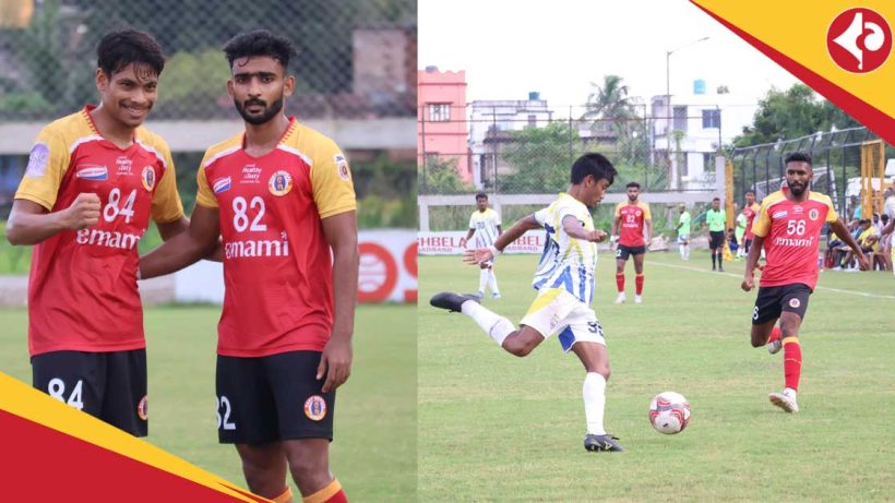 East Bengal thrash George Telegraph by 4-0 to go top of CFL 2025 group table