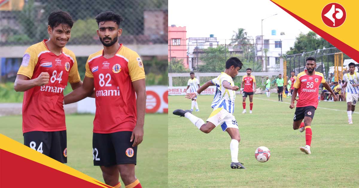 East Bengal thrash George Telegraph by 4-0 to go top of CFL 2025 group table