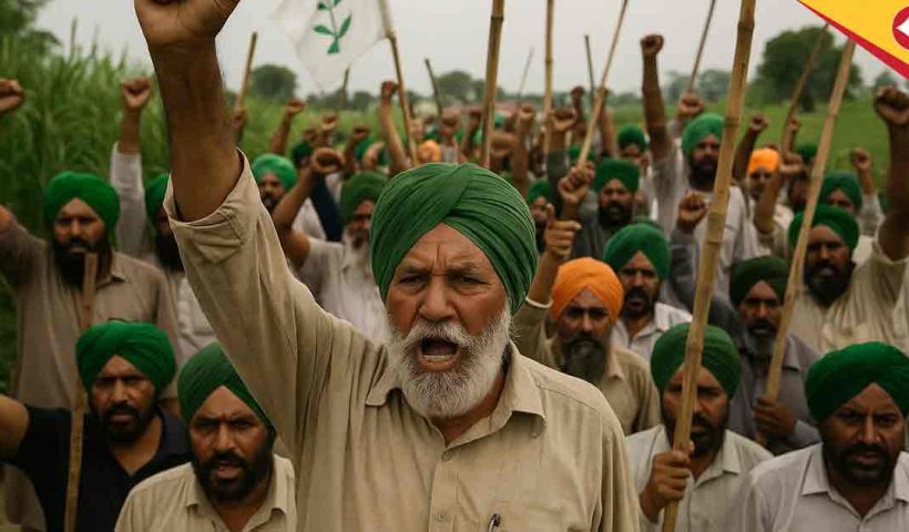 Farmer Unions Slam New Agriculture Draft Bill 2025, Threaten Protests Over MSP and Loan Waiver Concerns