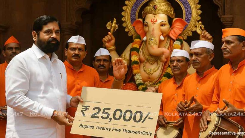 Maharashtra BJP Government Follows Mamata’s Lead, Grants ₹25,000 to Ganesh Utsav Mandals