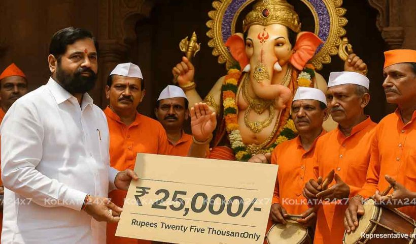 Maharashtra BJP Government Follows Mamata’s Lead, Grants ₹25,000 to Ganesh Utsav Mandals
