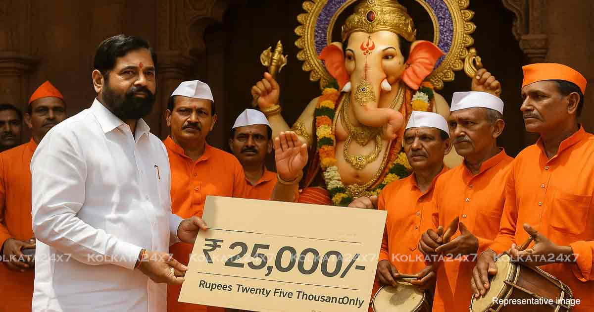 Maharashtra BJP Government Follows Mamata’s Lead, Grants ₹25,000 to Ganesh Utsav Mandals