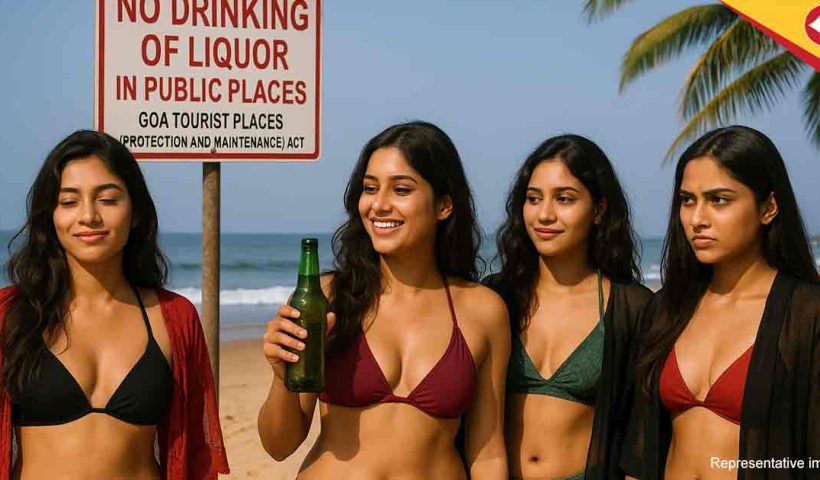 Goa Imposes ₹1 Lakh Fine for Public Drinking, Bottle Smashing to Protect Tourism Spots