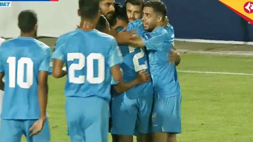 India Leads Tajikistan 2-1 in CAFA Nations Cup 2025