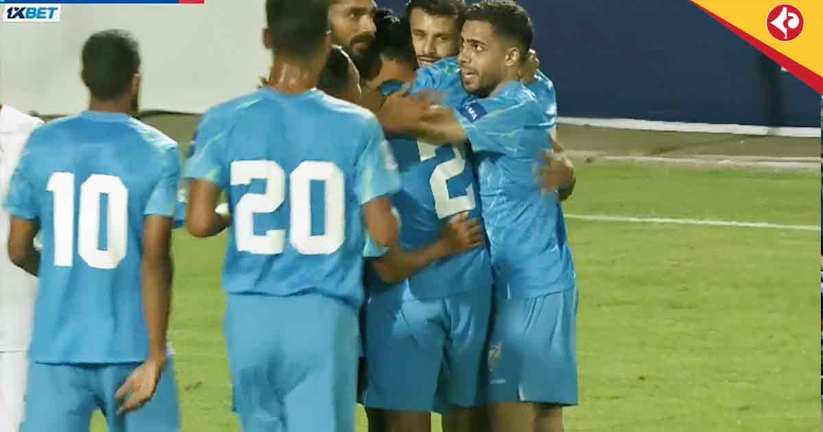 India Leads Tajikistan 2-1 in CAFA Nations Cup 2025