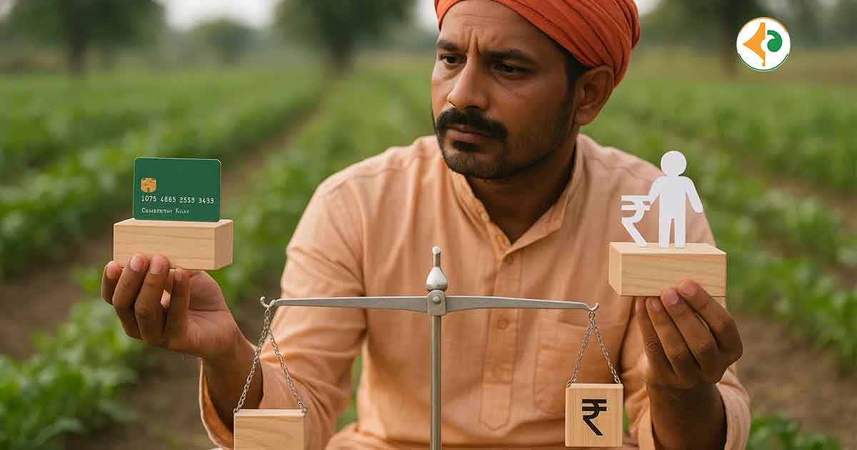 কিষাণ ক্রেডিট কার্ড ঋণ এখন ৫ লক্ষ টাকা পর্যন্ত Kisan Credit Card vs Personal Loan