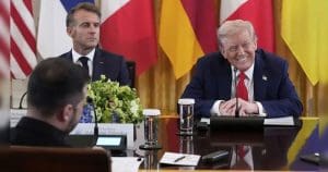 Trump Macron mic leak