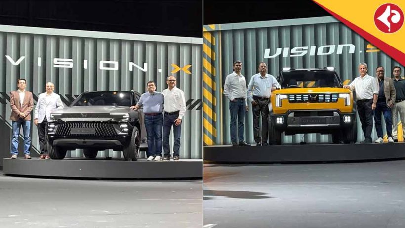 Mahindra Vision S & Vision X concepts revealed