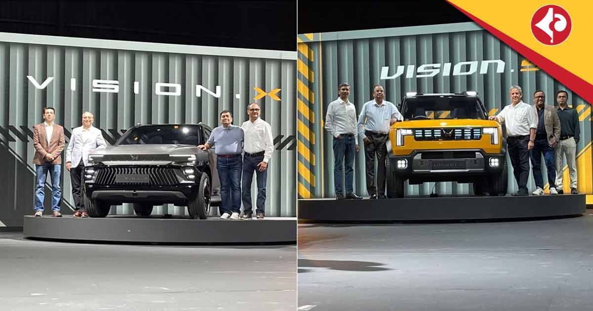 Mahindra Vision S & Vision X concepts revealed