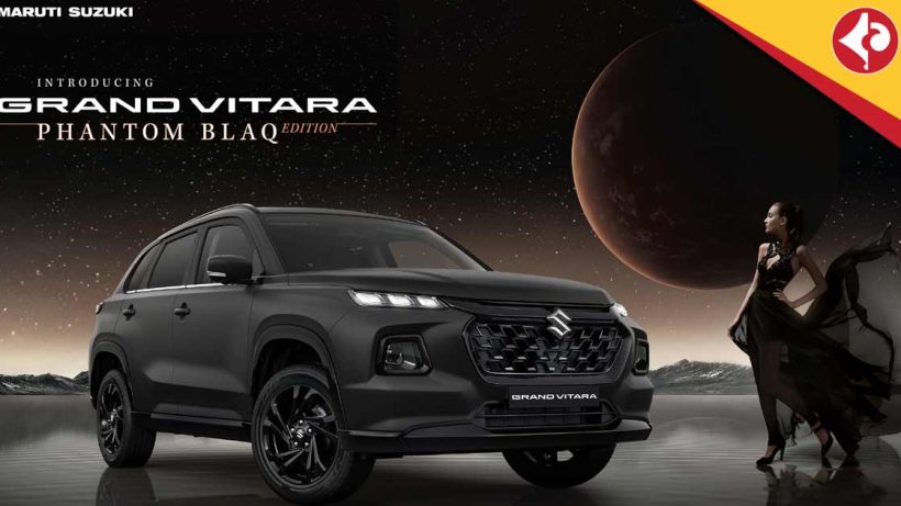 Maruti Suzuki Grand Vitara Phantom Blaq Edition unveiled