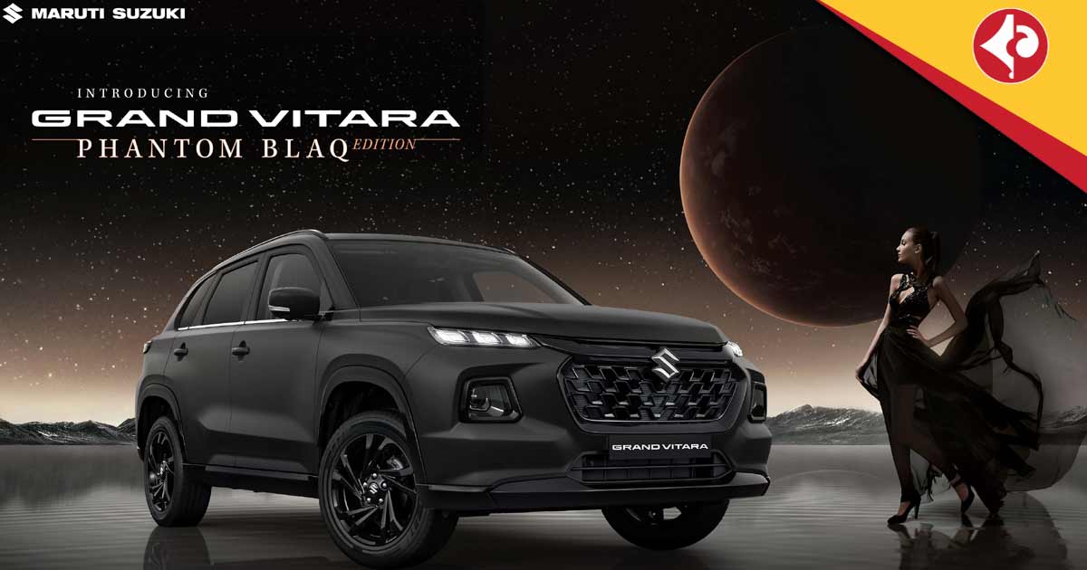 Maruti Suzuki Grand Vitara Phantom Blaq Edition unveiled