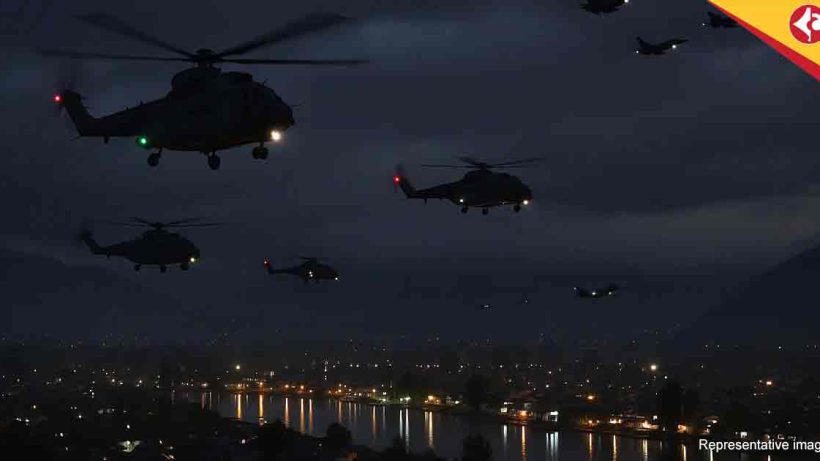Massive Air Activity Over Srinagar Sparks Concern