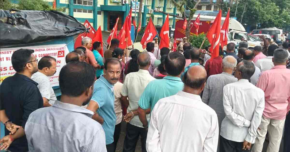 Massive CPIM Protest in Andaman Shocks RSS as Dilip Ghosh’s Stronghold Faces Power Crisis Backlash