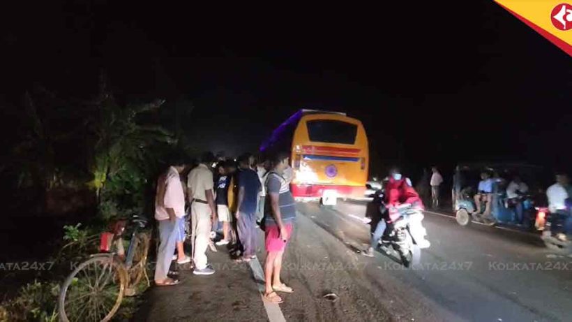 Biker Killed in Collision Between Bus and Motorcycle at Dusk