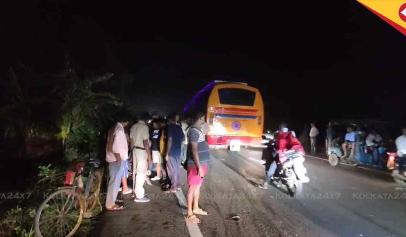 Biker Killed in Collision Between Bus and Motorcycle at Dusk