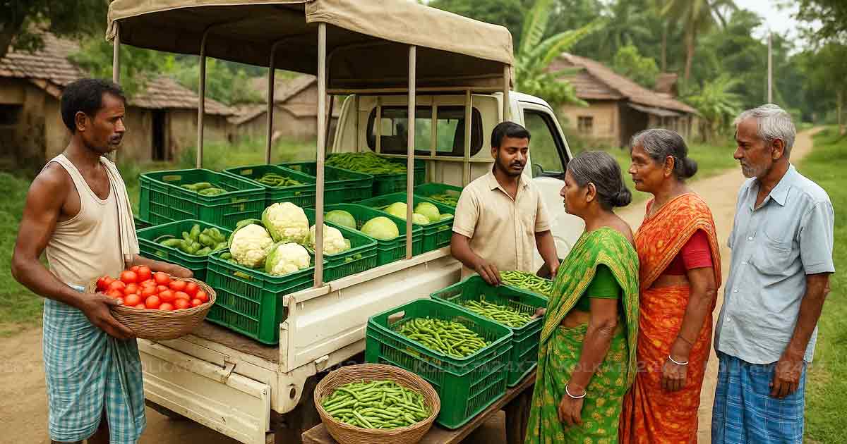 Mobile Van Markets Revolutionize Farming in Bengal