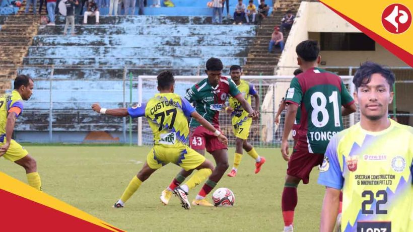Mohun Bagan SG loses to Calcutta Customs Club last minute goal hurts Super Six hopes in CFL 2025