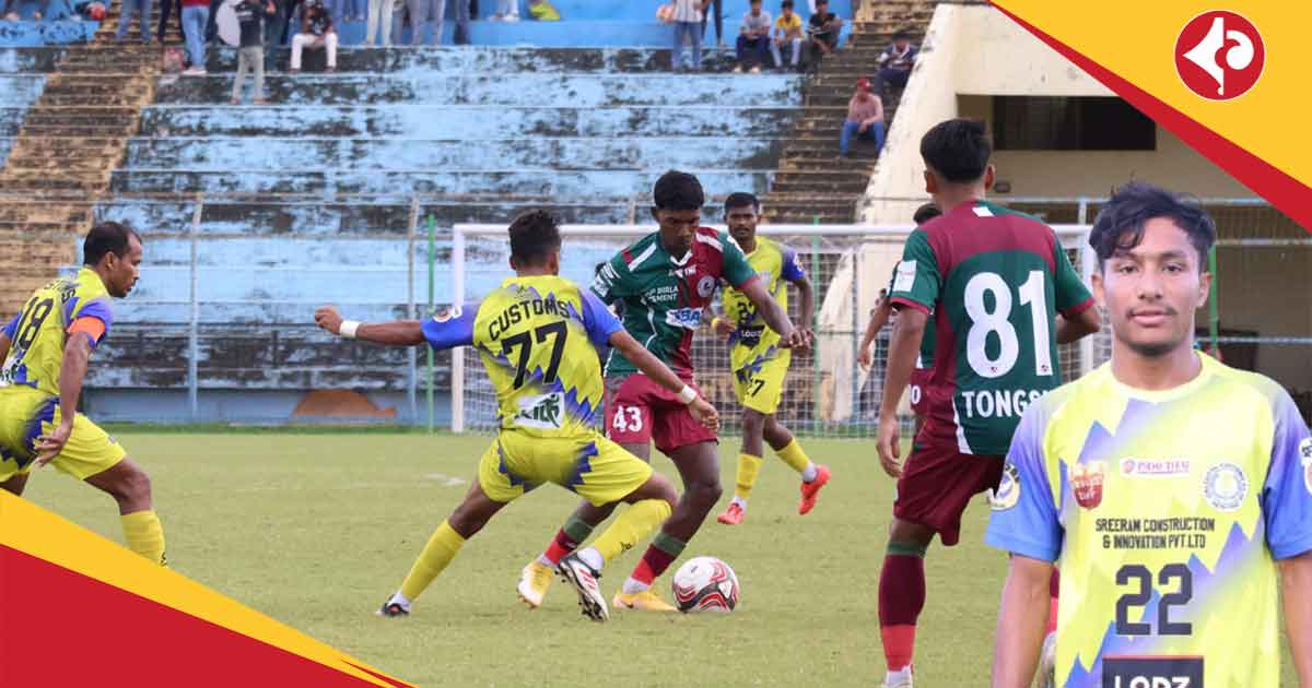 Mohun Bagan SG loses to Calcutta Customs Club last minute goal hurts Super Six hopes in CFL 2025