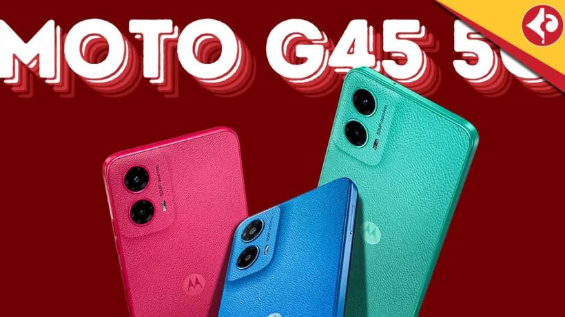 Moto G45 5G Now Available in Two New Colours