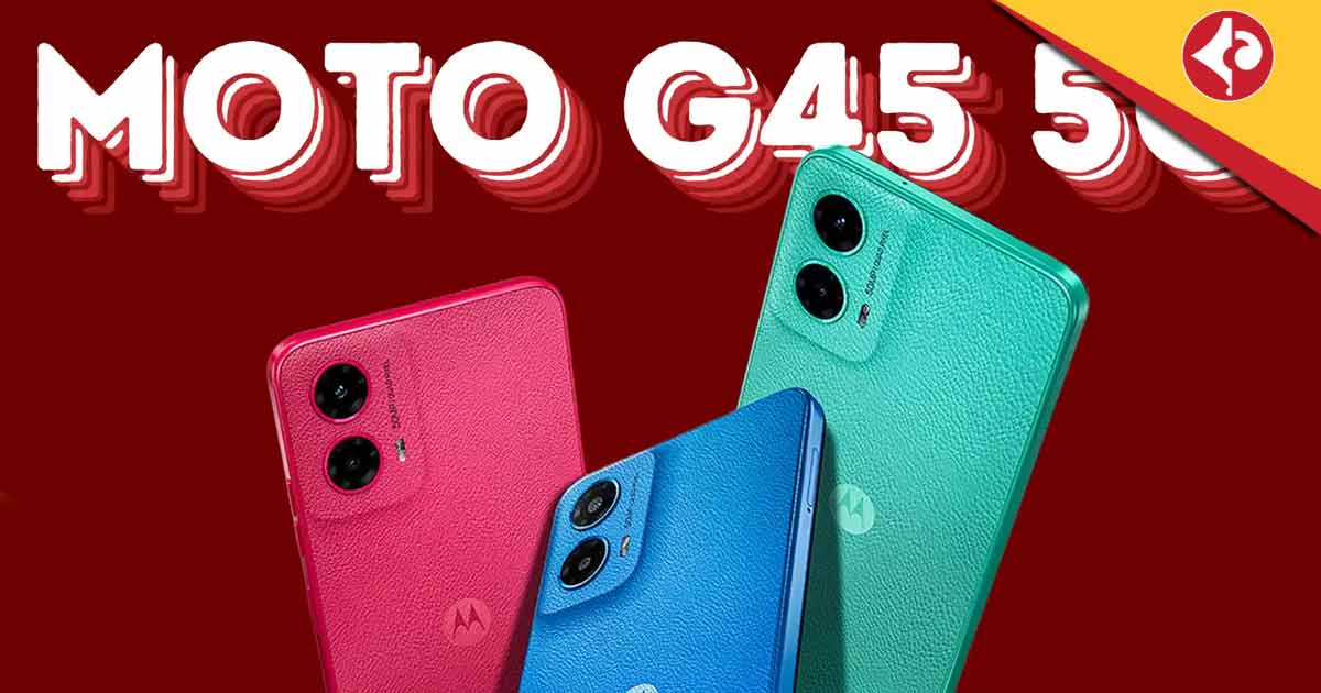 Moto G45 5G Now Available in Two New Colours
