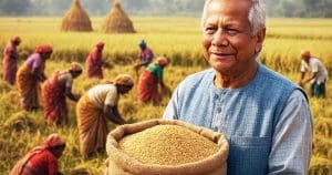 Muhammad Yunus Duty-Free Rice Import Policy Boosts West Bengal’s Agricultural Economy