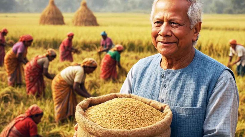 Muhammad Yunus Duty-Free Rice Import Policy Boosts West Bengal’s Agricultural Economy