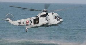 Indian Navy helicopter