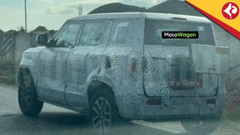 Next gen Mahindra Bolero spotted