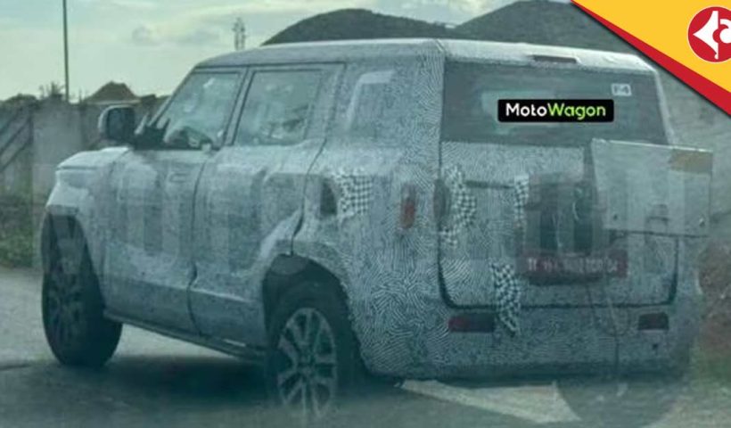Next gen Mahindra Bolero spotted