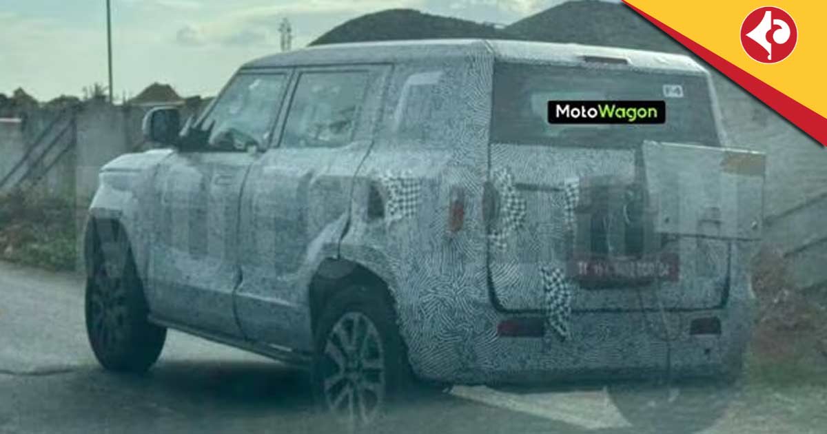 Next gen Mahindra Bolero spotted