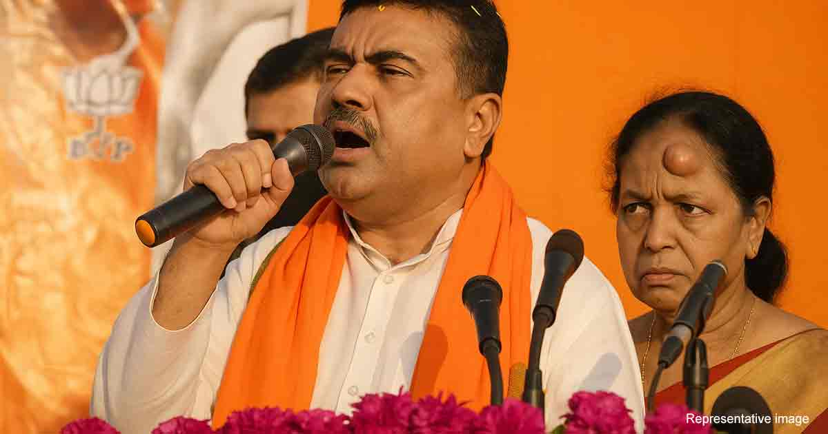 Opposition leader Suvendu Adhikari issues a warning to Mamata Banerjee by borrowing a leftist slogan
