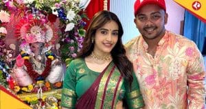 Prithvi Shaw Celebrates Ganesh Chaturthi 2025 with Akriti Agarwal, Fans Await His Comeback