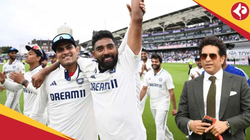 Sachin Tendulkar said Indian Cricket Team bowler Mohammed Siraj