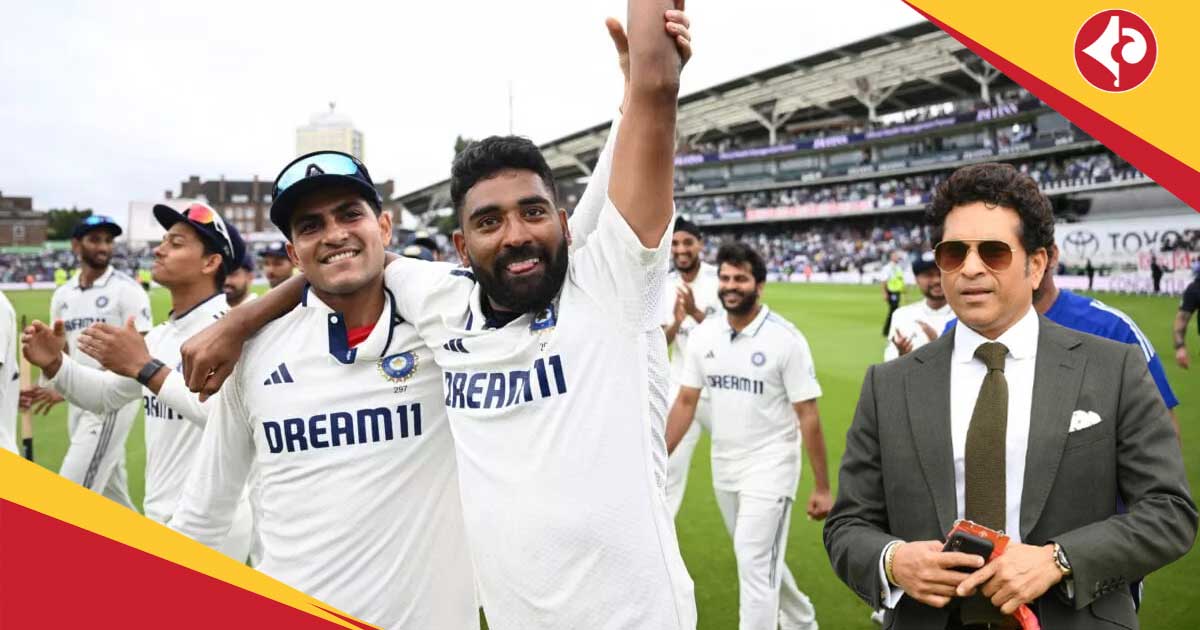 Sachin Tendulkar said Indian Cricket Team bowler Mohammed Siraj