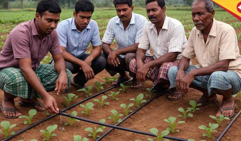 Step-by-Step Guide to Low-Cost Drip Irrigation Setup for Small Vegetable Plots in Bengal