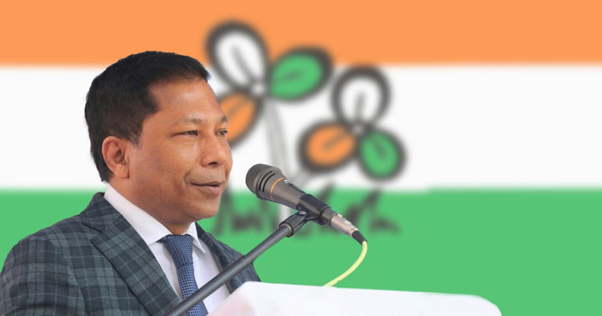 TMC protest in meghalaya