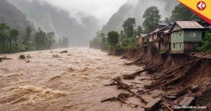 Heavy Rain Triggers Massive Landslide in Bhaderwah, Jammu and Kashmir