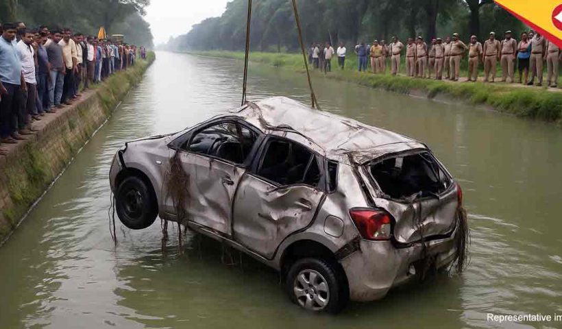 Tragic SUV Accident in Gonda: 11 Killed as Vehicle Plunges into Saryu Canal