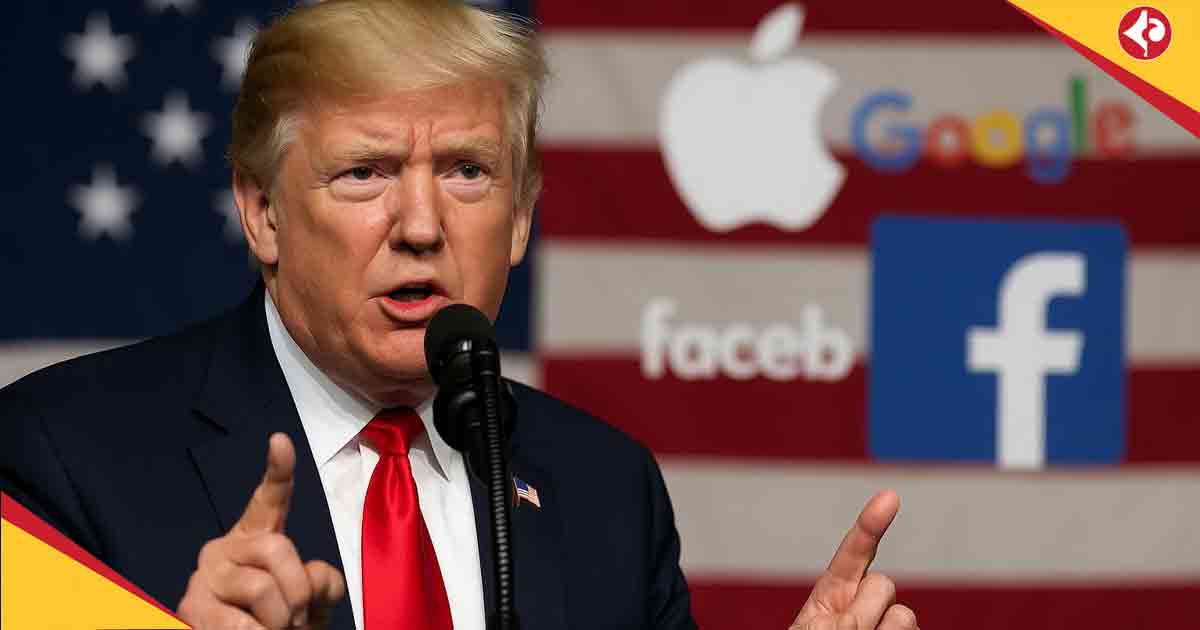 Trump Warns Of Tariffs Against Nations Imposing Digital Taxes On US Tech Giants
