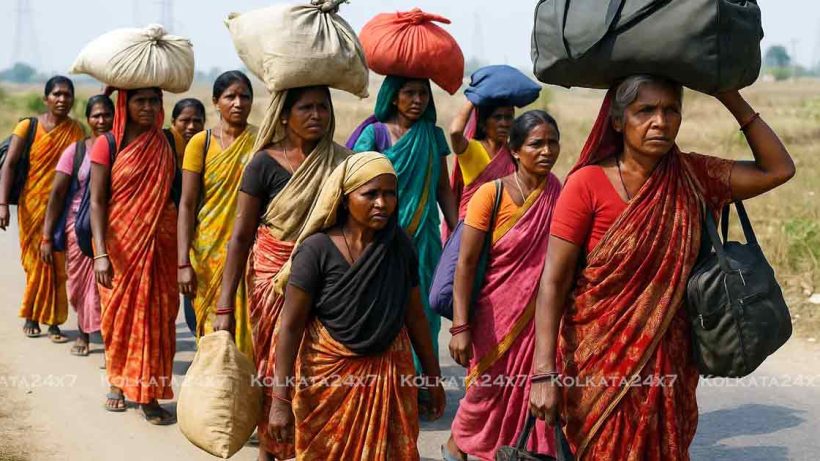 Shocking Report: Majority of West Bengal’s Migrant Workers Are Women, Facing Exploitation