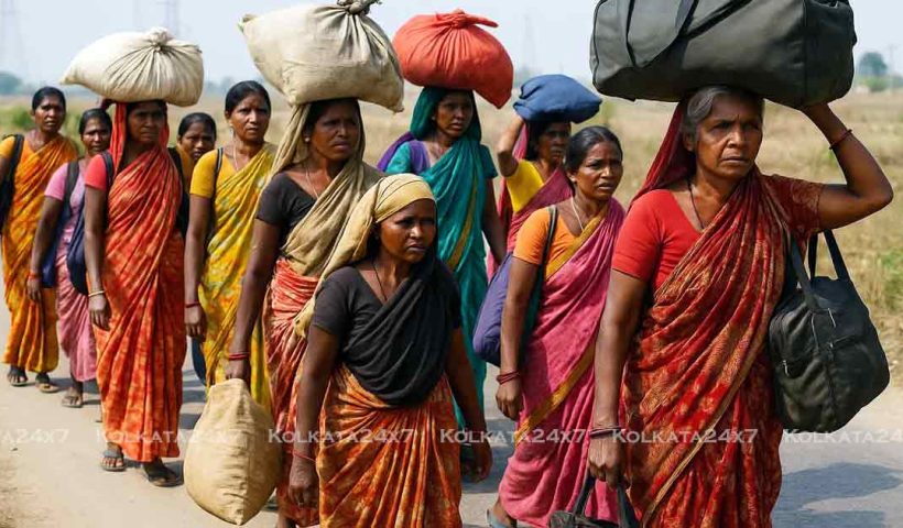 Shocking Report: Majority of West Bengal’s Migrant Workers Are Women, Facing Exploitation