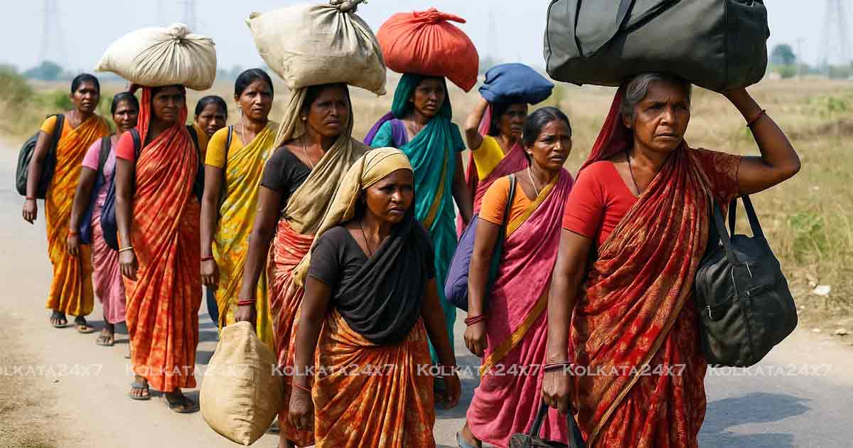 Shocking Report: Majority of West Bengal’s Migrant Workers Are Women, Facing Exploitation