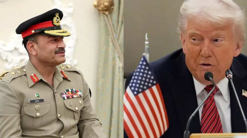 Munir visit to trump