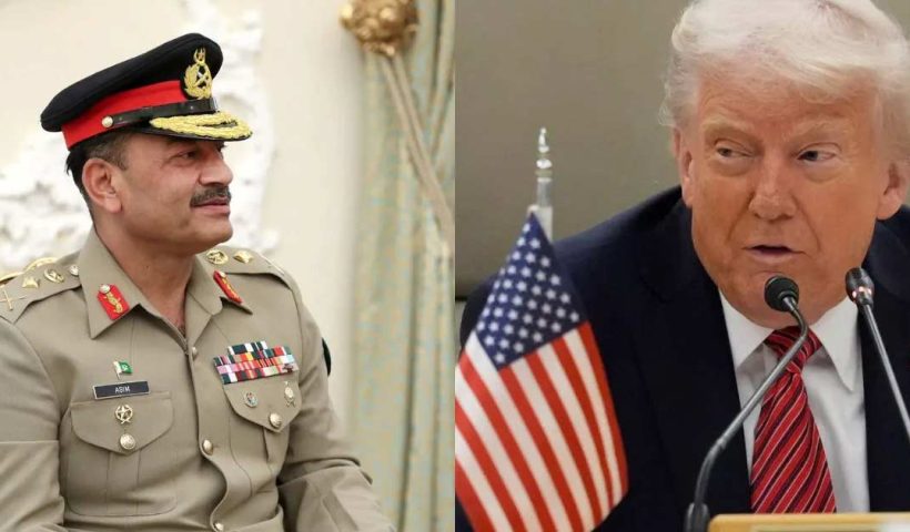 Munir visit to trump
