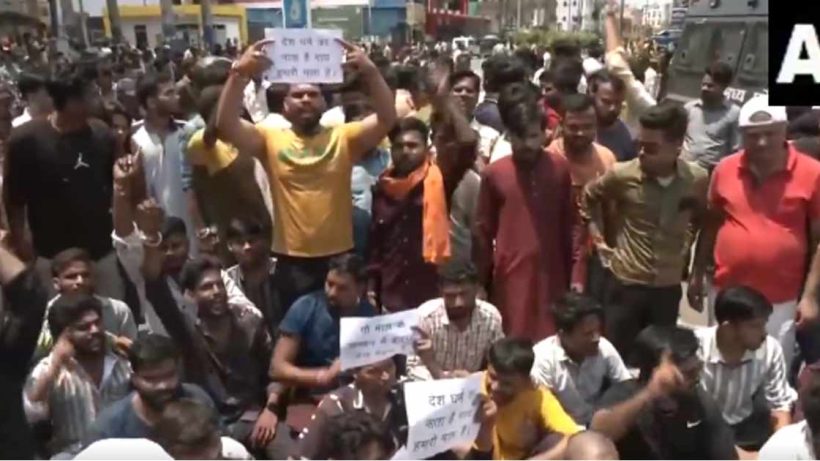 Bhopal protest bajrang dal