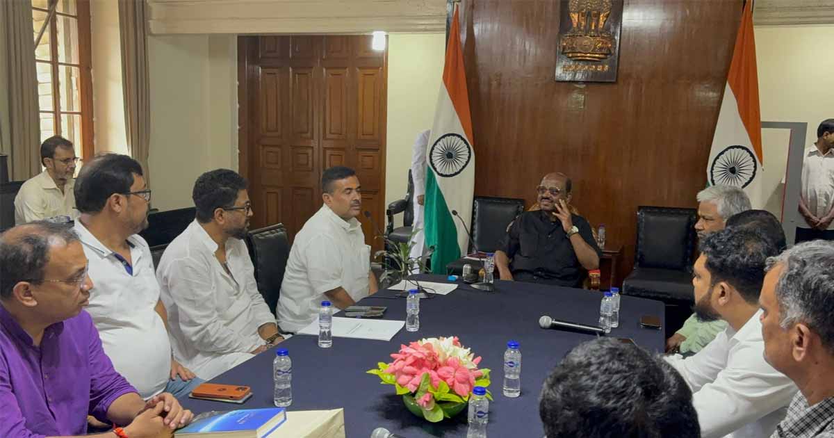 Suvendu meets governor