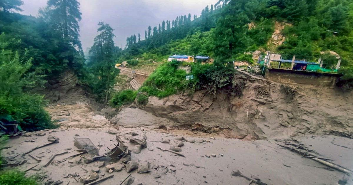 Cloudburst in Jammu & Kashmir