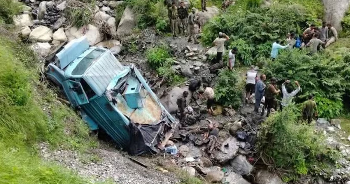 CRPF vehicle accident